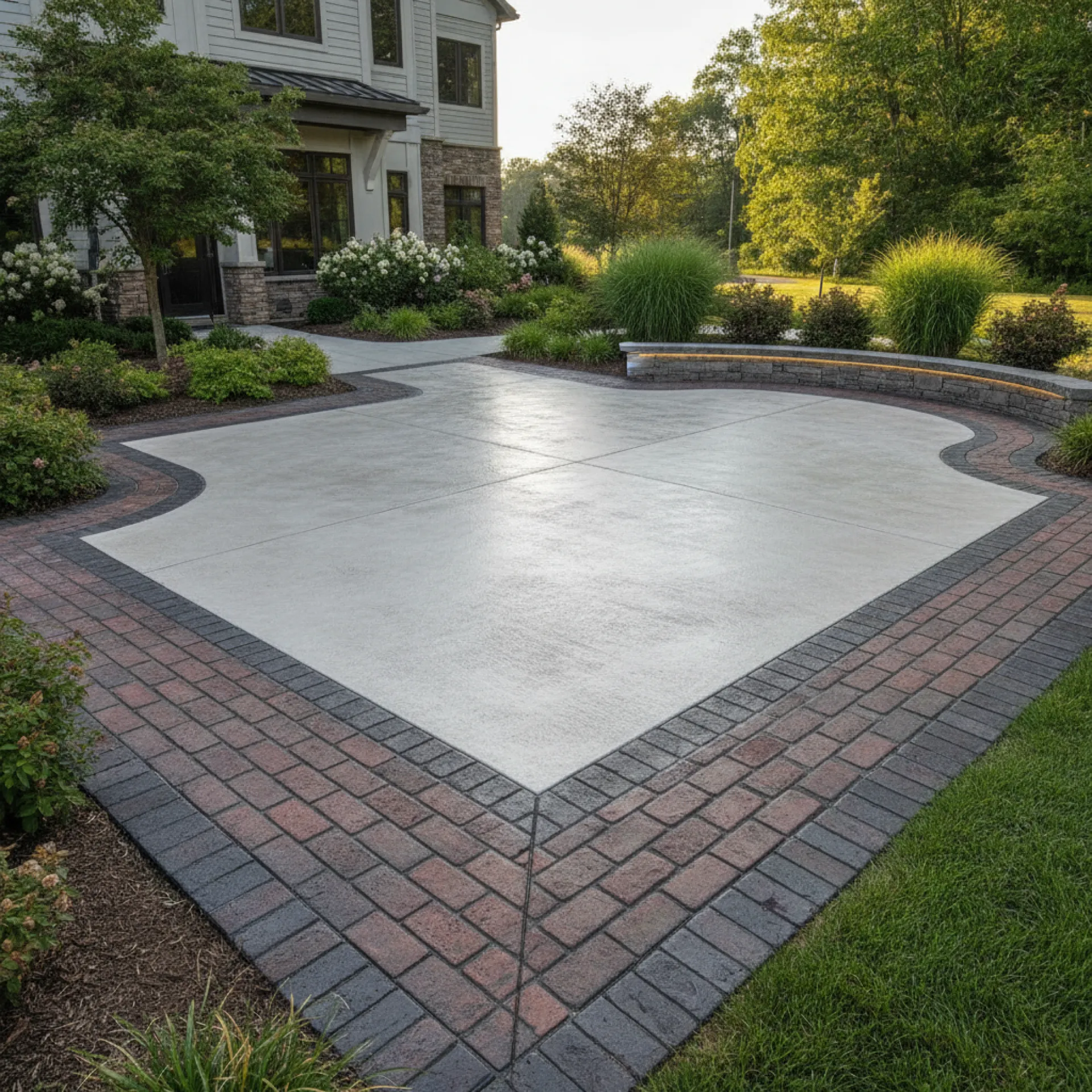 Decorative Concrete in Cherry Hill, NJ by Papaneri & Sons