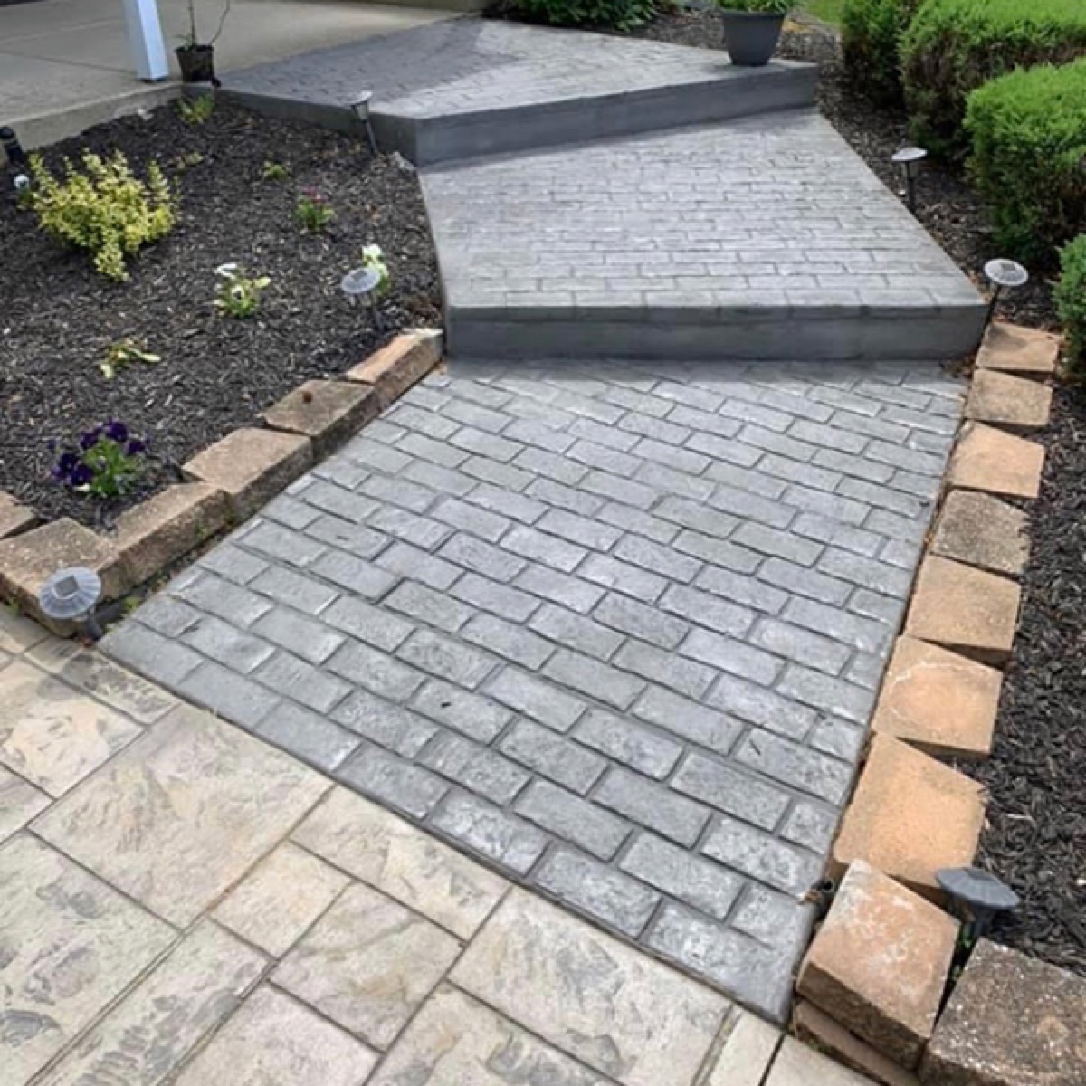Decorative Concrete in Cherry Hill, NJ by Papaneri & Sons