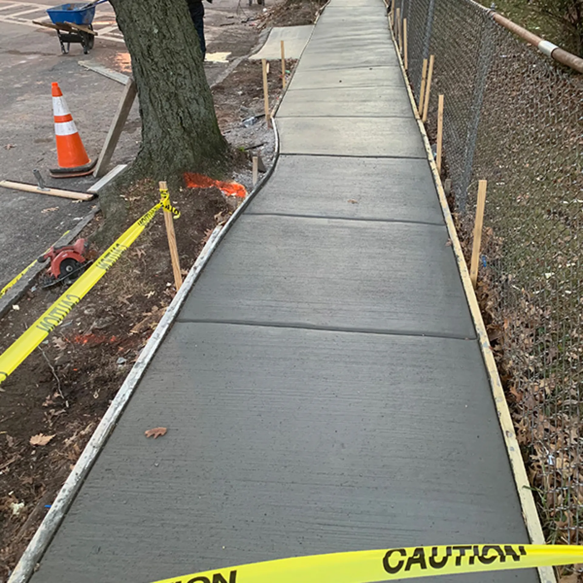 Sidewalk Installation in Cherry Hill, NJ by Papaneri & Sons