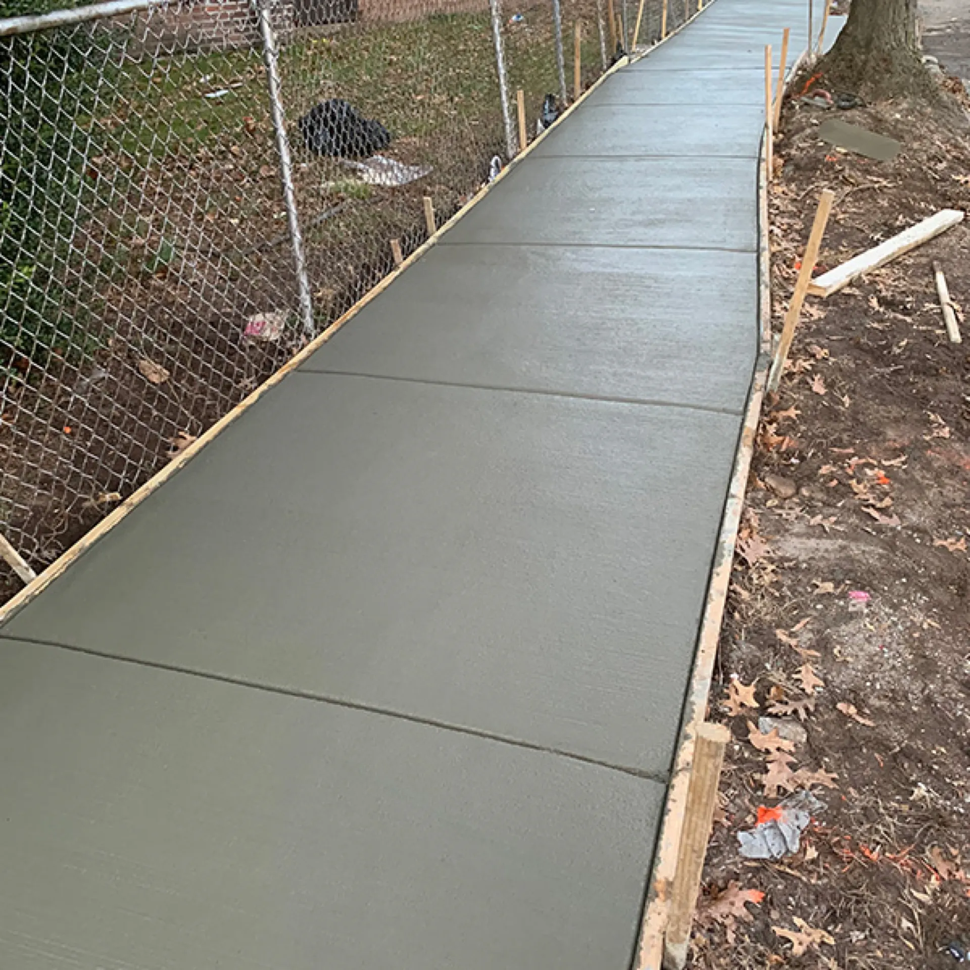 Sidewalk Installation in Cherry Hill, NJ by Papaneri & Sons