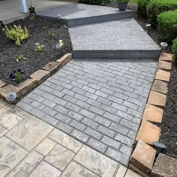 Stamped decorative concrete in Cherry Hill NJ