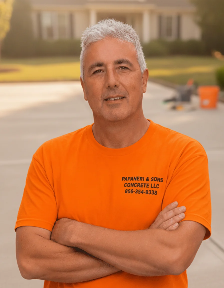 Mario Papaneri Sr., founder of Papaneri & Sons Concrete in Cherry Hill NJ