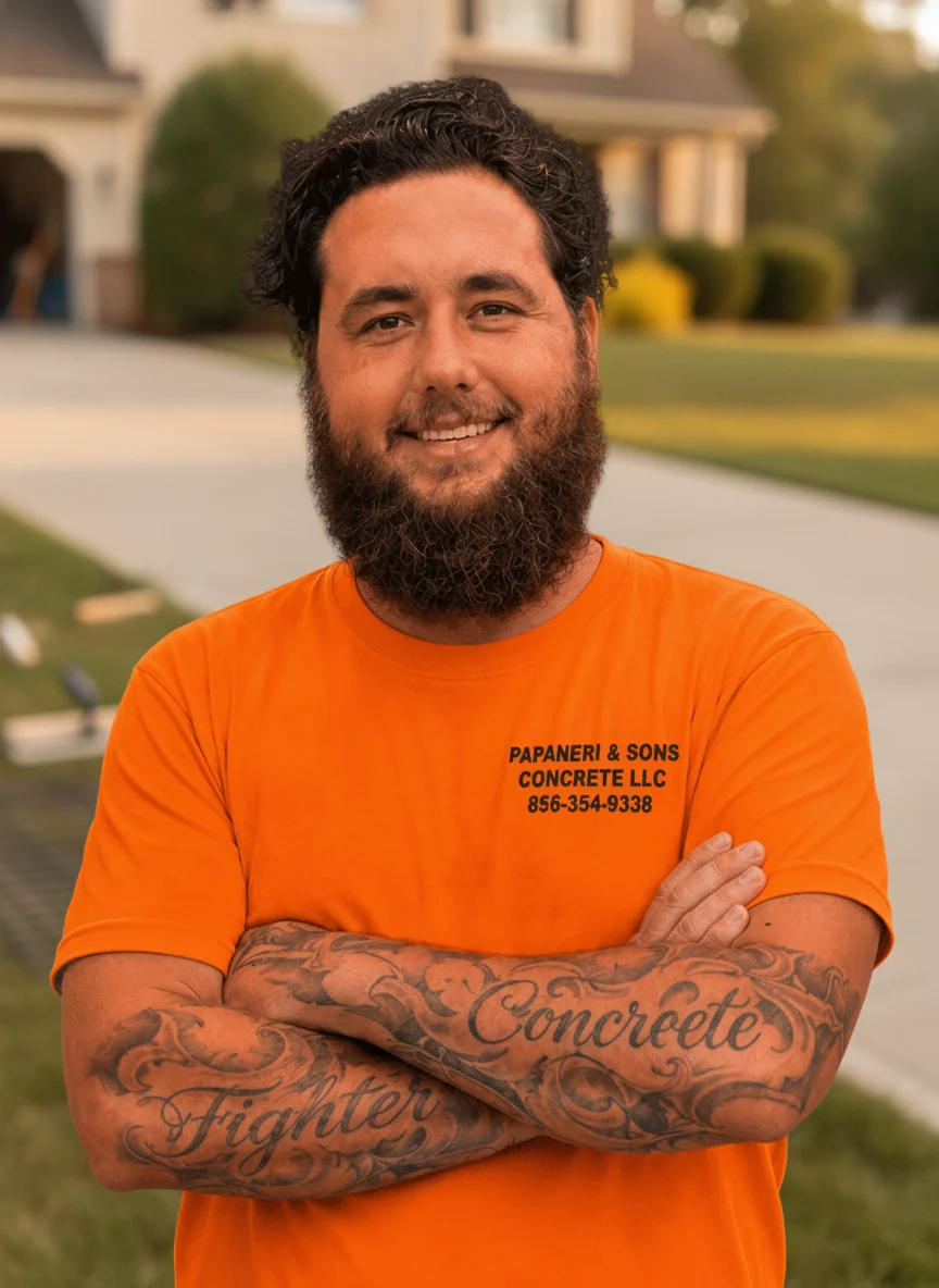 Nicholas Papaneri of Papaneri & Sons Concrete in Cherry Hill NJ