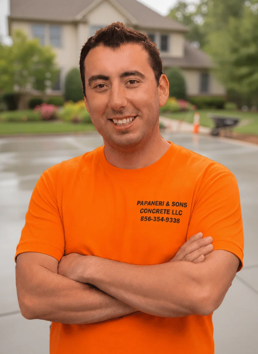 Mario Papaneri Jr. of Papaneri & Sons Concrete in Cherry Hill NJ